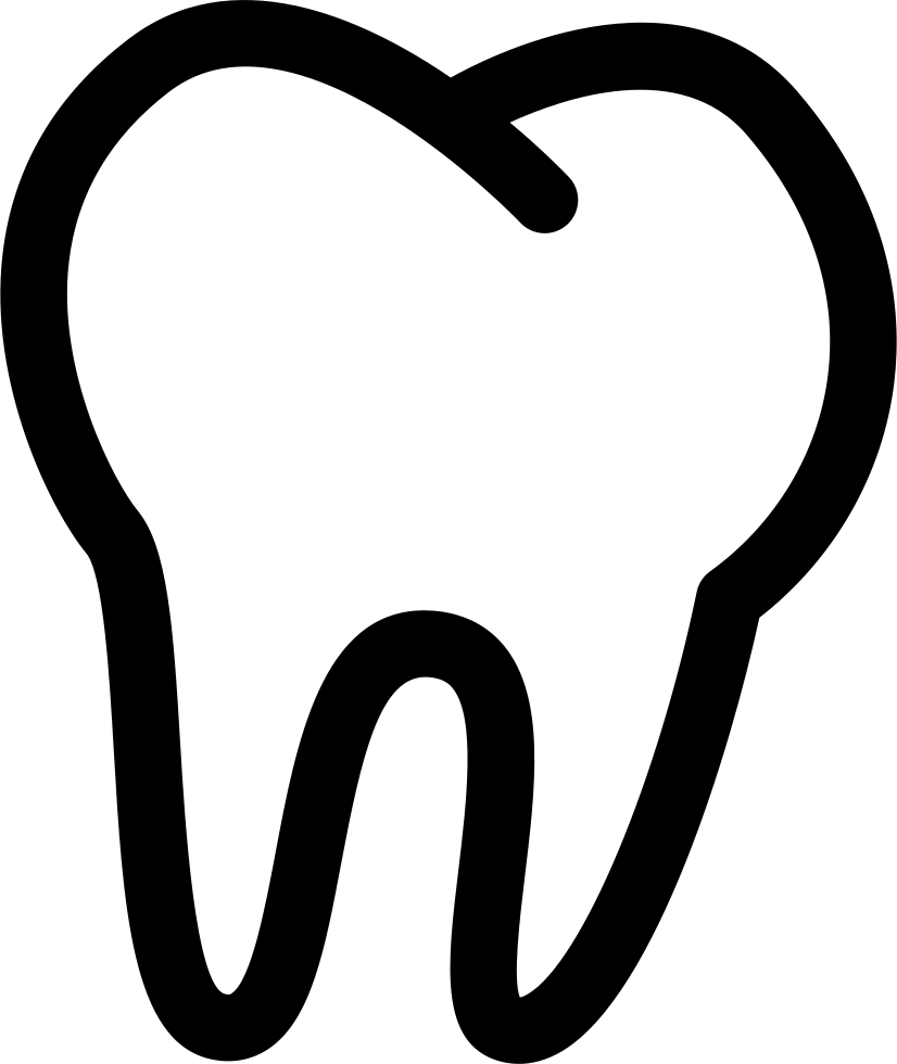Png File - Tooth Clipart Transparent (826x980)
