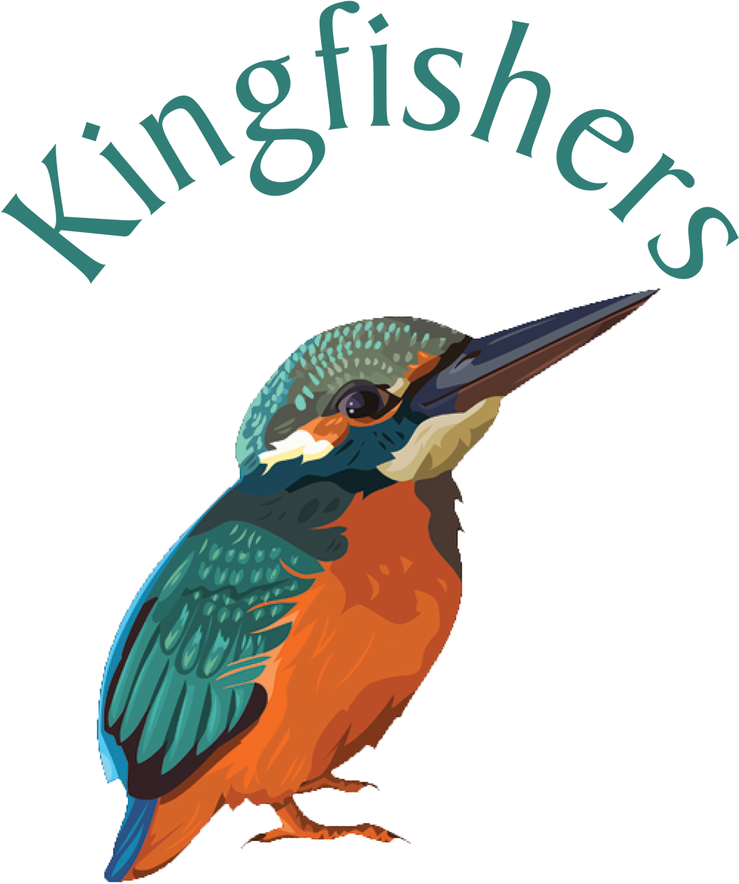 Kingfisher - King Fisher Tote Bag, Adult Unisex, Natural (1145x1347)