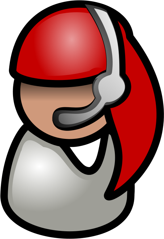 Get Notified Of Exclusive Freebies - Operator Clipart (1652x2400)
