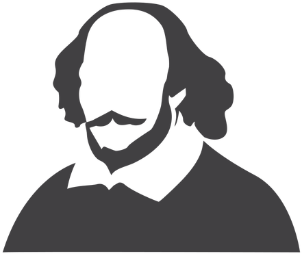 Shakespeare Clipart Transparent - Shakespeare Silhouette (512x512)
