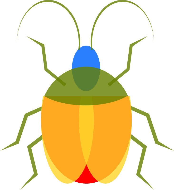 Similar Clip Art - Bug Clipart (732x800)