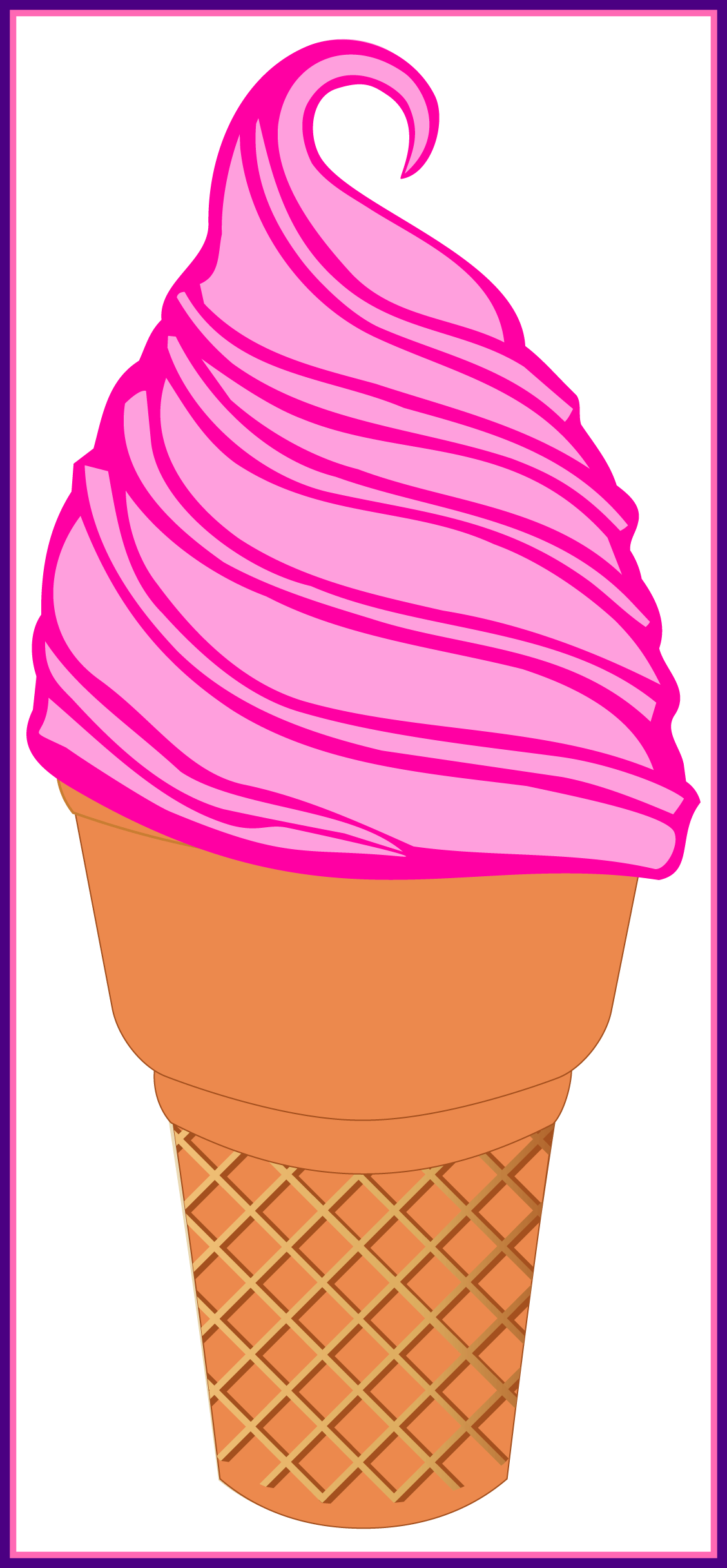 10 Ice Cream Clipart Nº2 - Ice Cream Cone No Background (1128x2432)