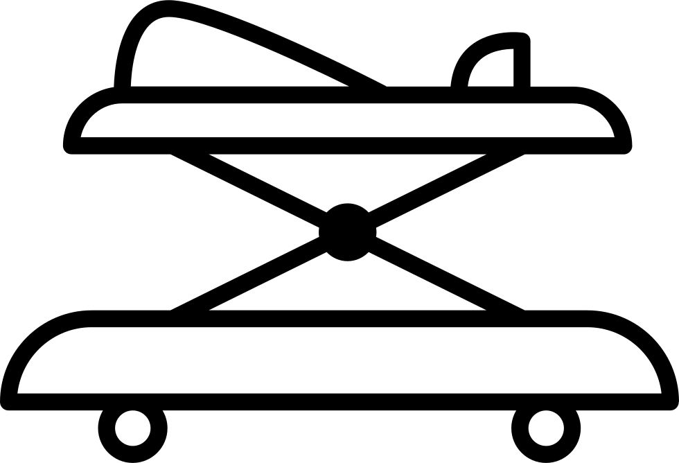 Png File Svg - Baby Walker In Drawing (980x668)