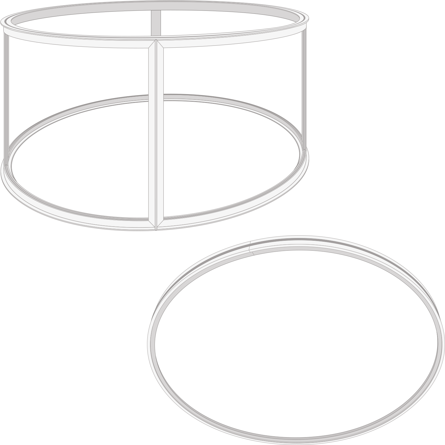 Easyframe Cylinder - Circle (1544x1515)
