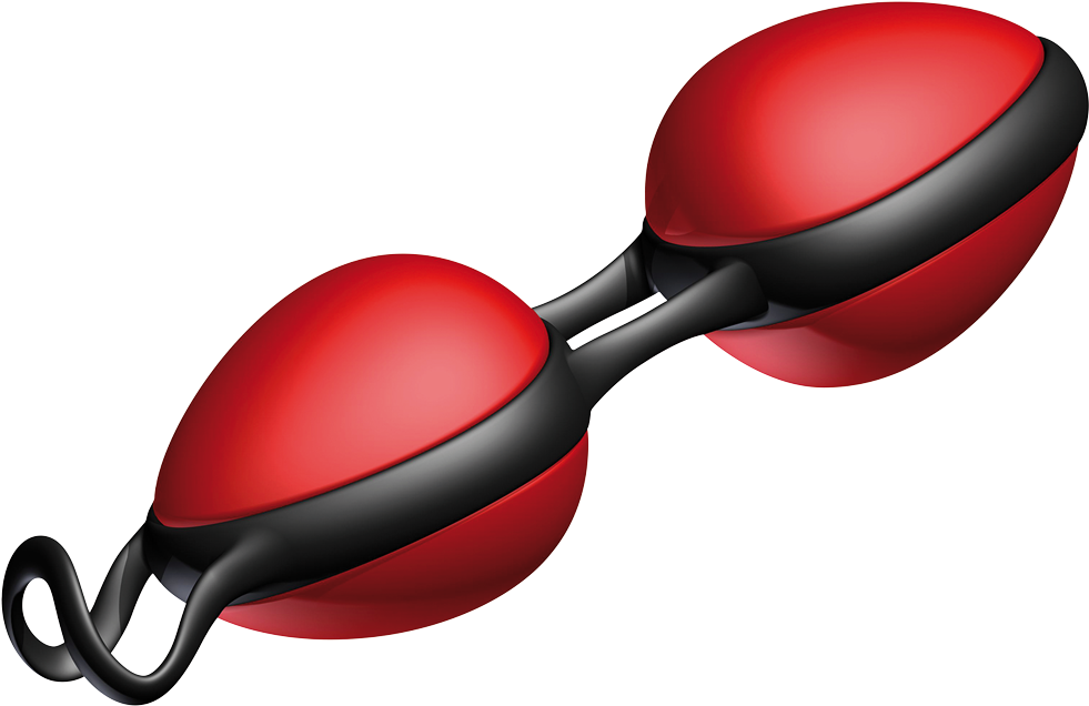 Joyballs Secret Rot-schwarz - Ben Wa Balls (1000x656)