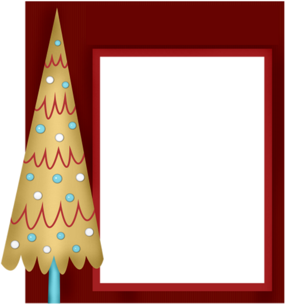 Blue And, Advent, Natal, Moldings, Frames, Writing - Red (600x686)