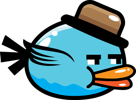Animal, Anthropomorphized Animals, Bird - Flappy Bird Sprite Png (463x340)