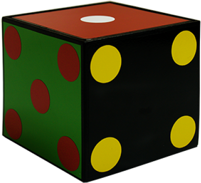 Color Changing Dice, Farbwechselnder Würfel Von Tora - Polka Dot (504x504)