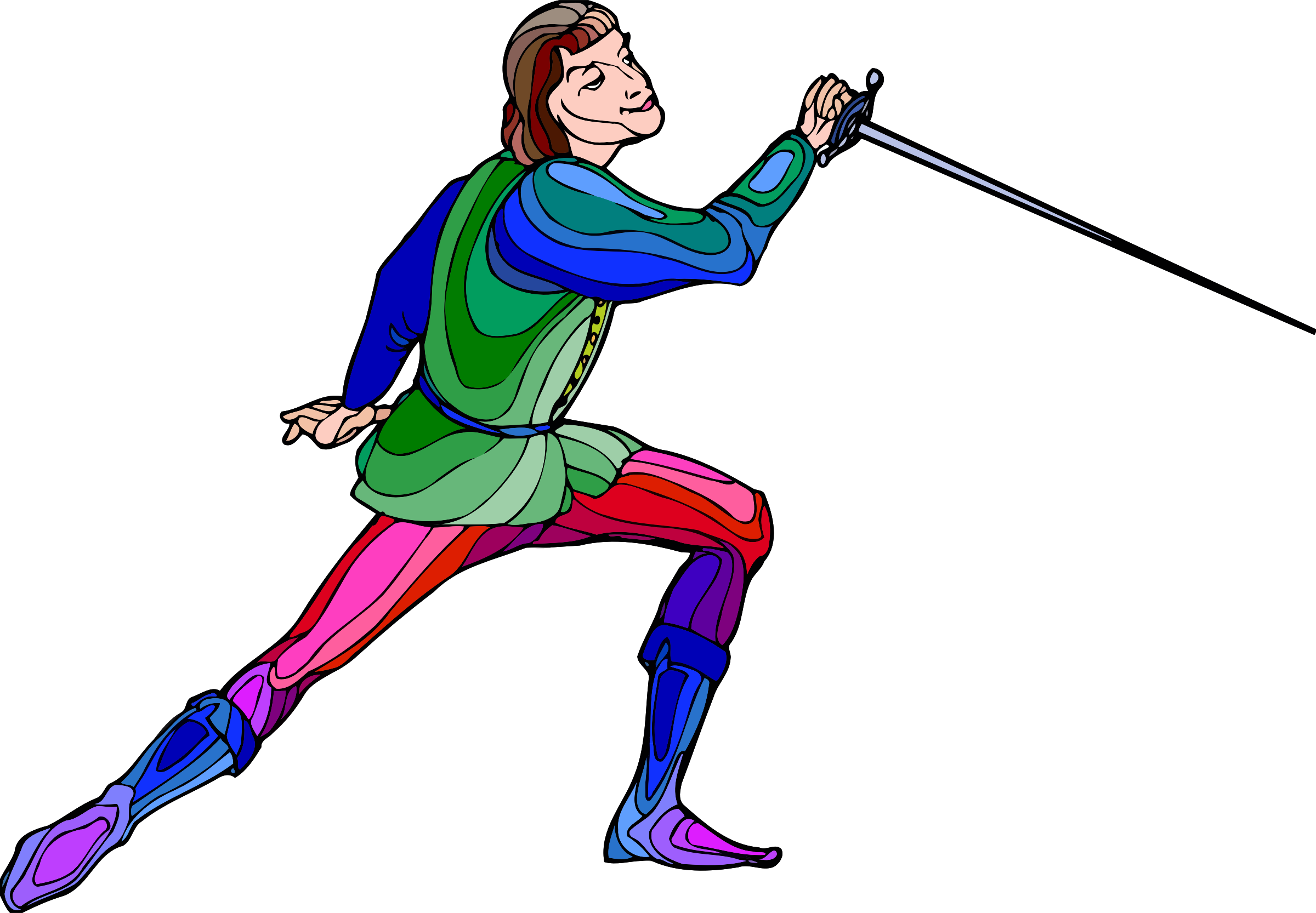 Shakespeare Clipart Transparent - Tybalt Romeo And Juliet Clip Art (2400x1666)