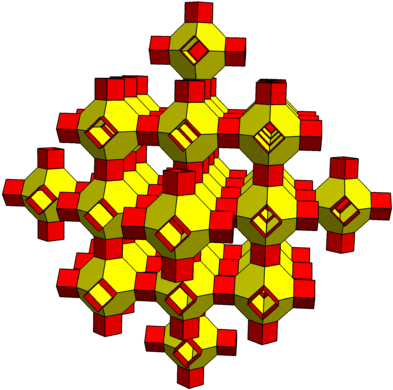 Related To Cantitruncated Cubic Honeycomb, - Circle (400x400)