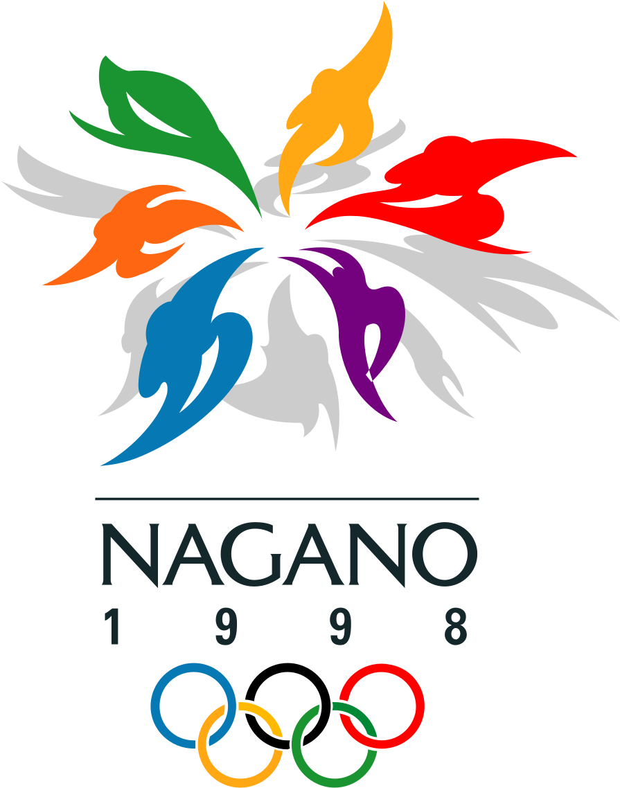 Nagano 1998 - 1998 Winter Olympics Logo (1200x1501)