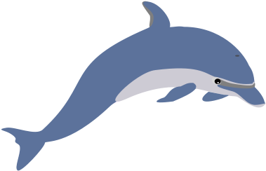 Pin Dolphin Outline Clipart - Dauphin Clipart (424x600)