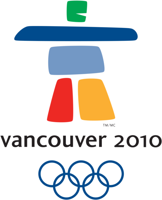 Also, It's Interesting That They Picked Rhythmic Gymnastics - Vancouver 2010 Olympics Logo (543x663)