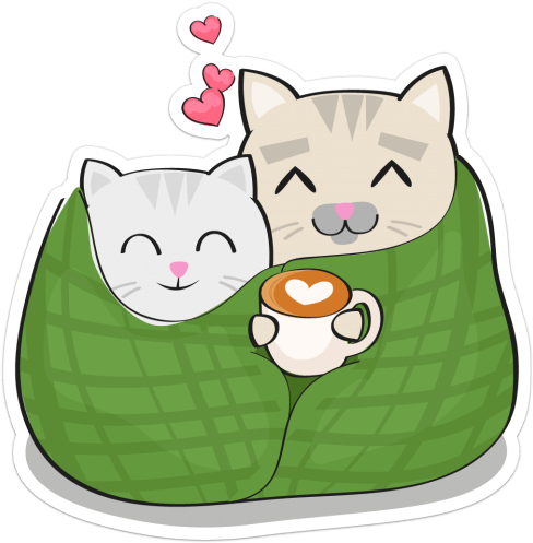 It's Been Getting Really Cold These Days And We've - Cat Yawns (520x520)