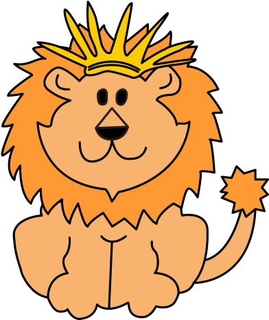 Lion Logo - Leeuwen Animatie (400x475)