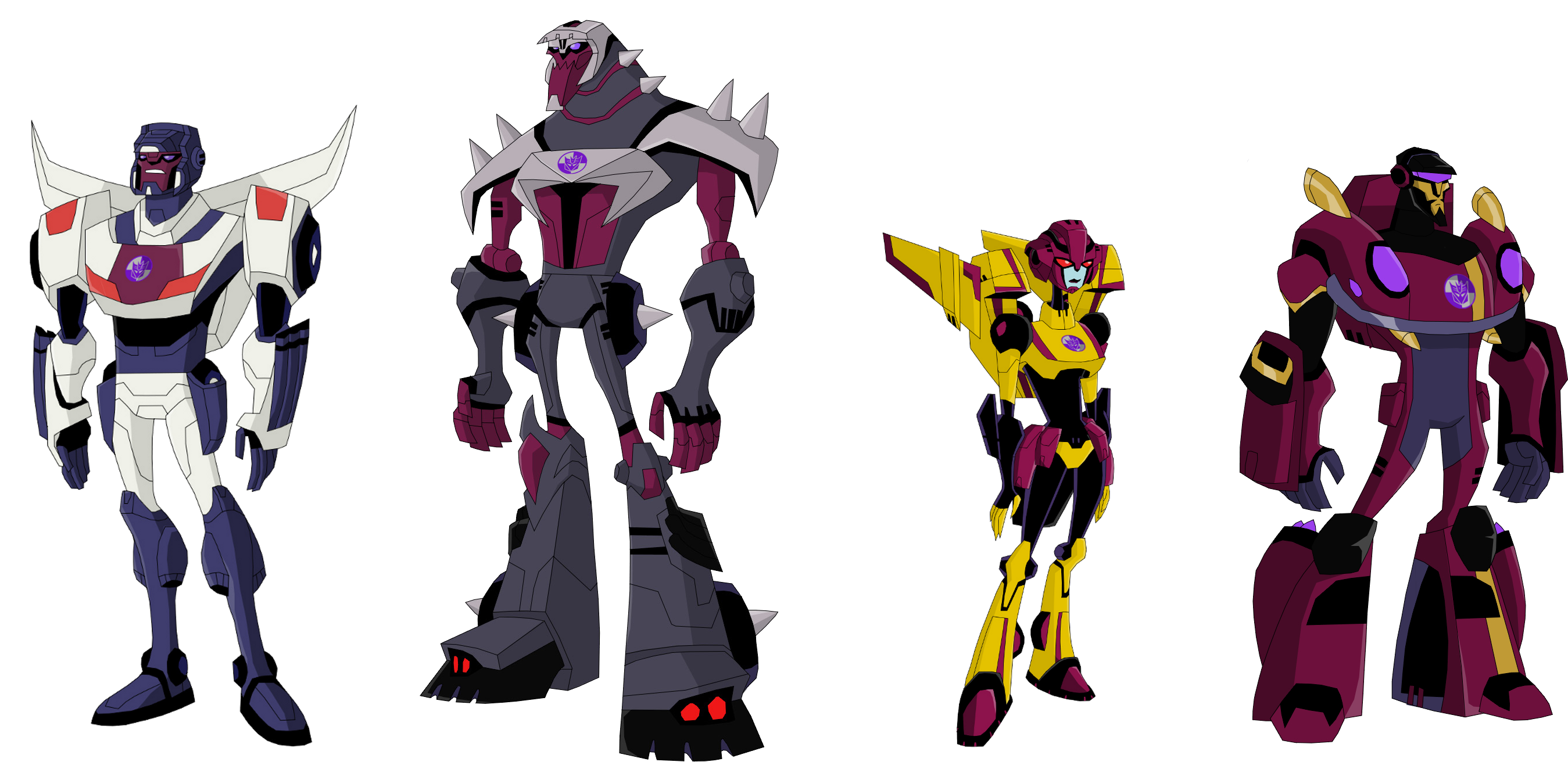 Transformers Animated Female Characters (2900x1400)