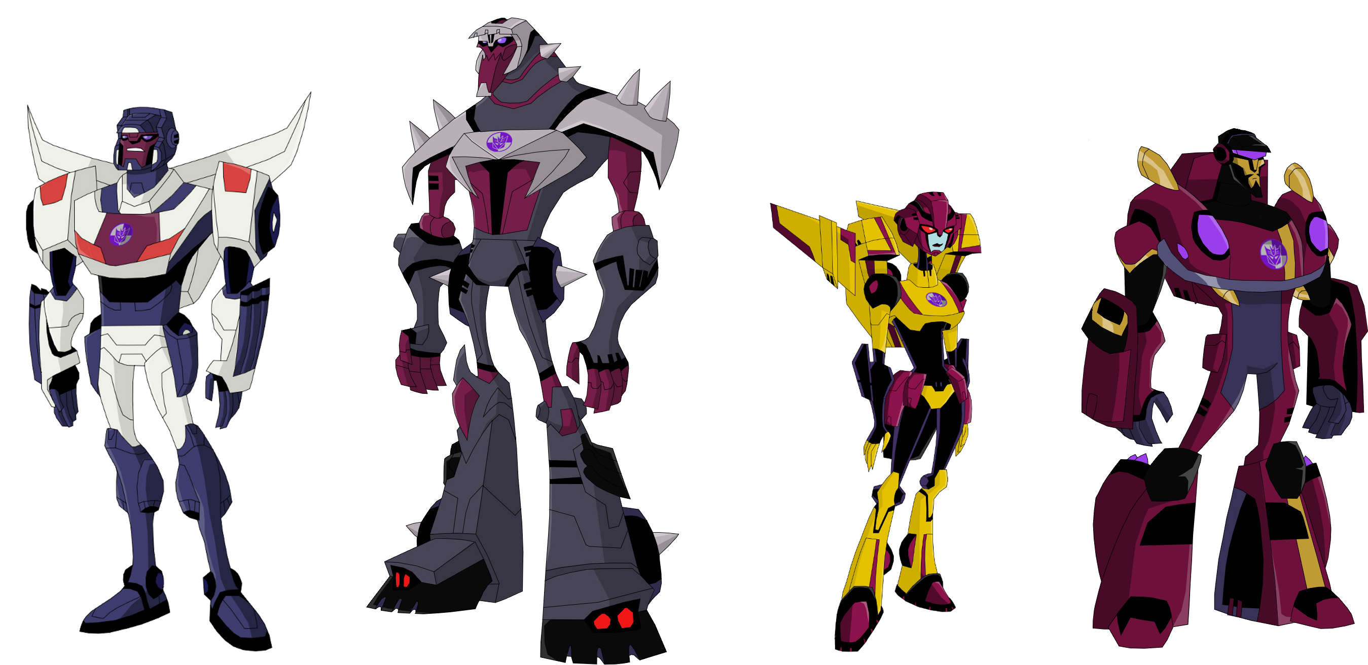 Transformers Animated Female Characters (2900x1400) Png Clipart Download