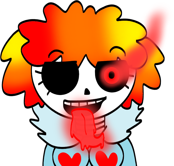 Fire Alpaca Test By Lullabytheskeleton On Deviantart - Cartoon Skeleton Fire (748x721)
