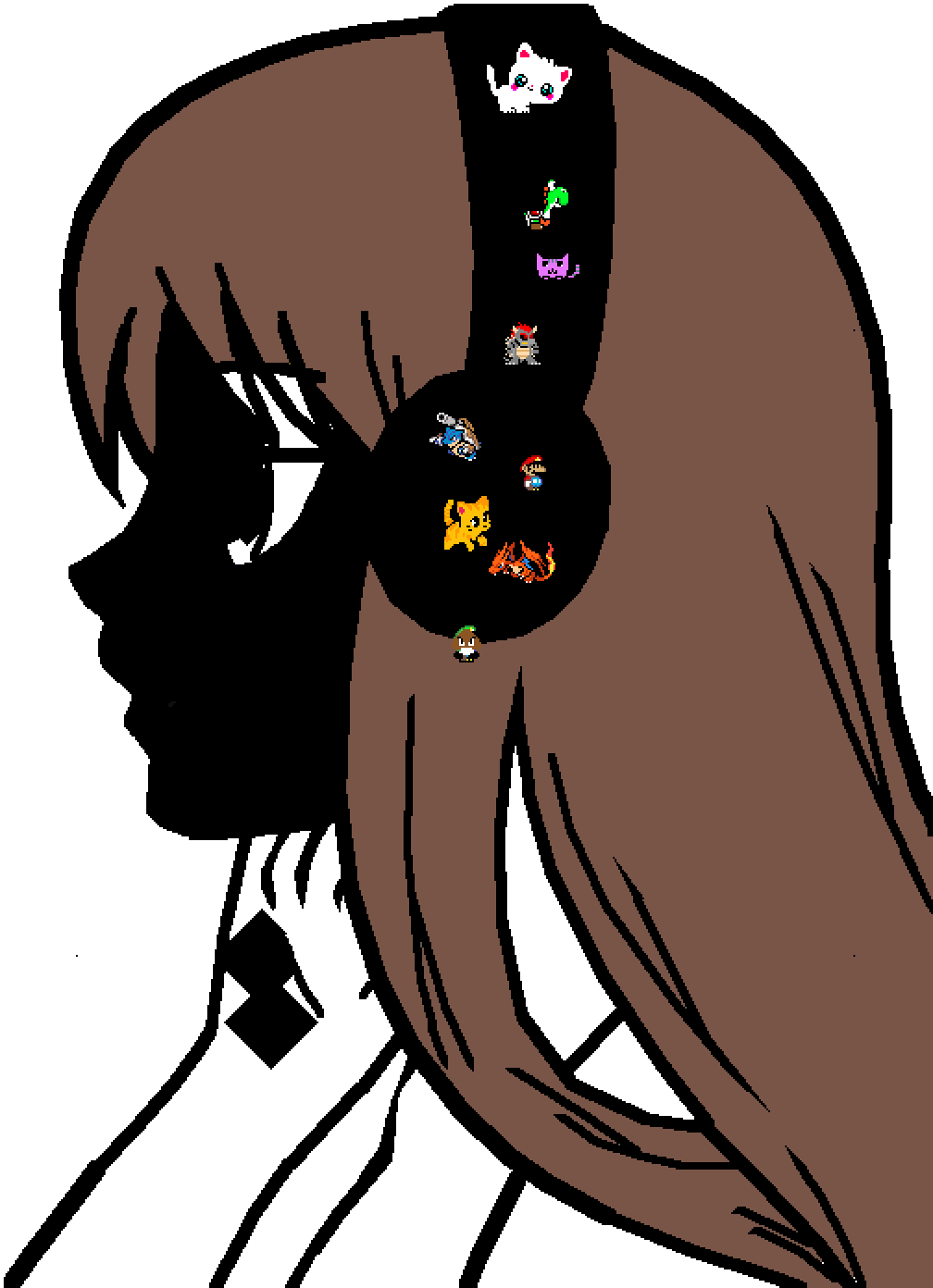 Svg Black And White Download Dj Clipart Lady Dj - Illustration (1008x1392)