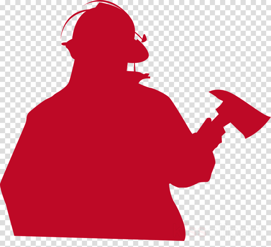Download Firefighter Vector Png Clipart Firefighter - Firefighter Png (900x820)