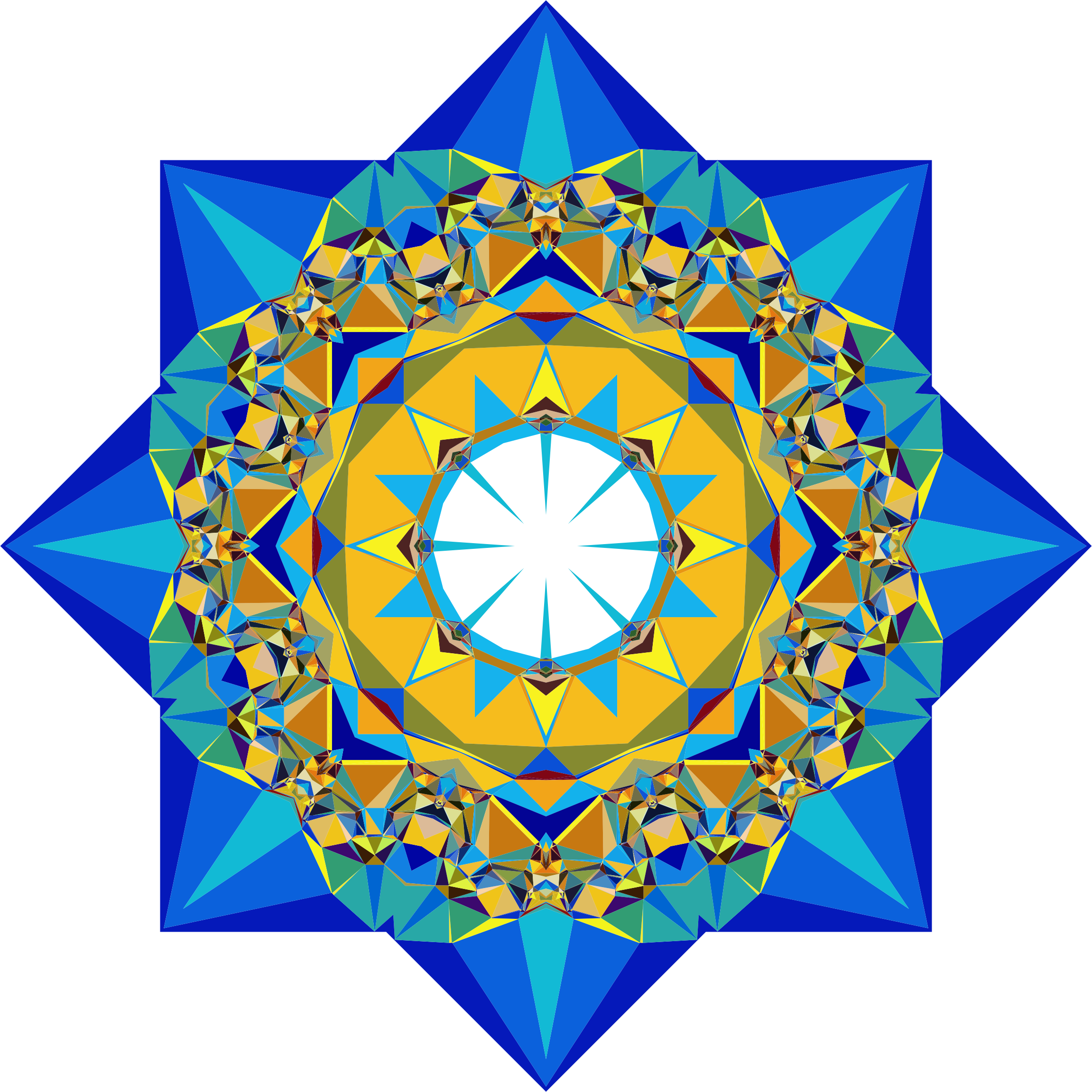 Depositphotos Clothing Drawing Mandala - Türkmenistan Gerbi (2302x2302)