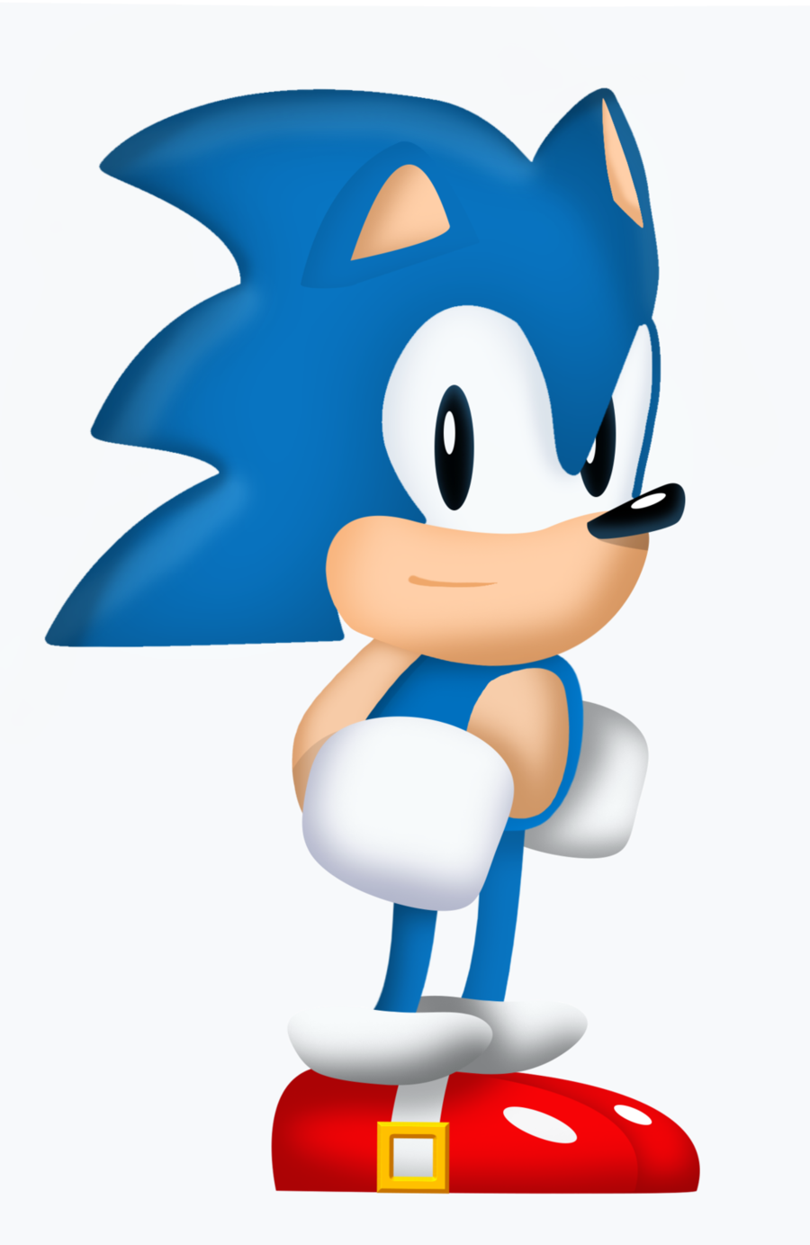 Sonic The Hedgehog 8 Bit Clipart Sonic The Hedgehog - Sonic The Hedgehog About 8 (900x1383)