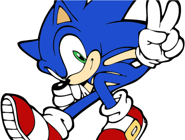 Sonic The Hedgehog Clipart Tale From - Sonic The Hedgehog (640x480)