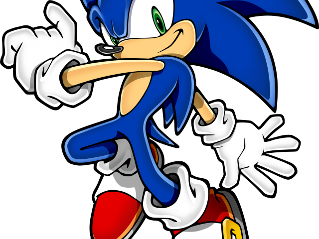Hedgehog Clipart Standing - Sonic The Hedgehog Shaped Puzzle (640x480)