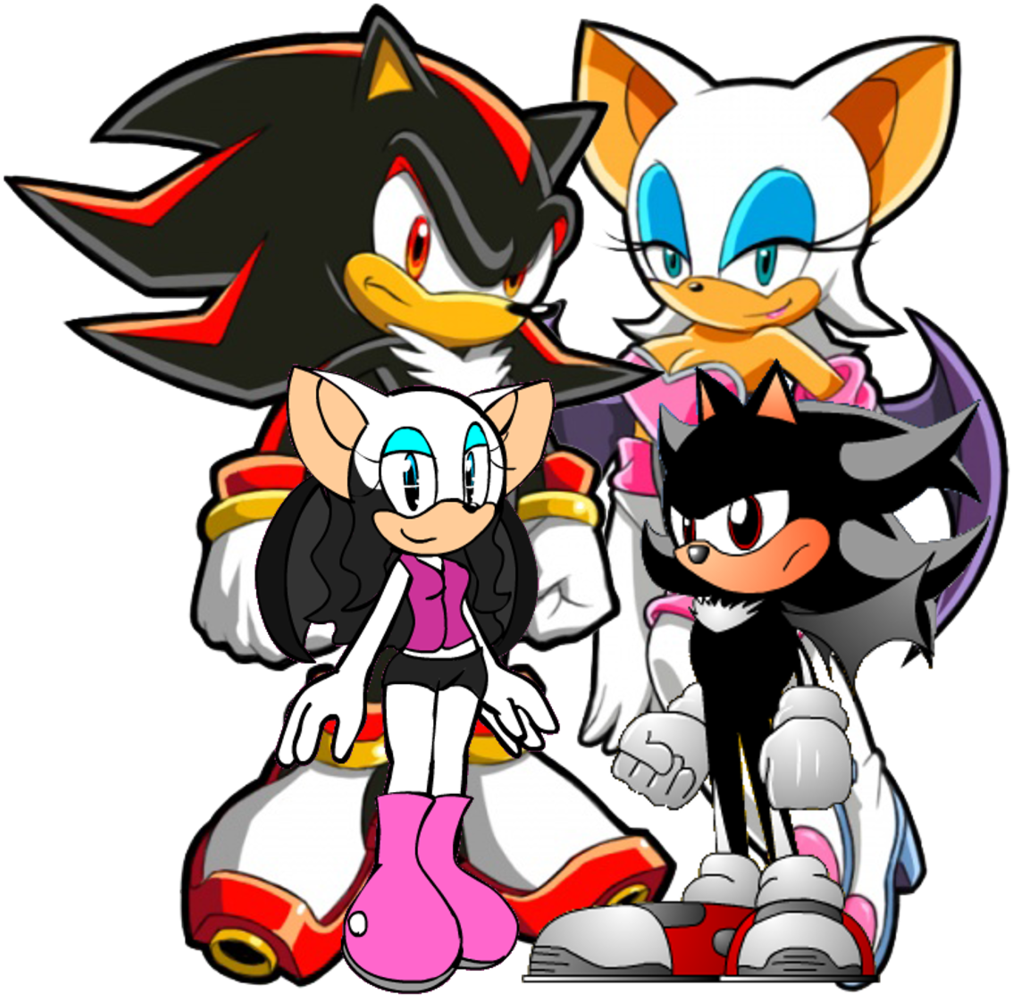 Hedgehog Clipart Hedgehog Family - Shadow The Hedgehog Sonic X (1024x1012)