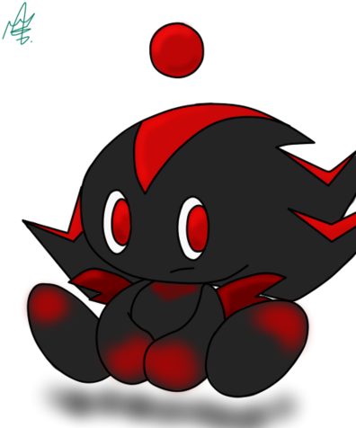 Hedgehog Clipart Kawaii - Shadow The Hedgehog (400x486)