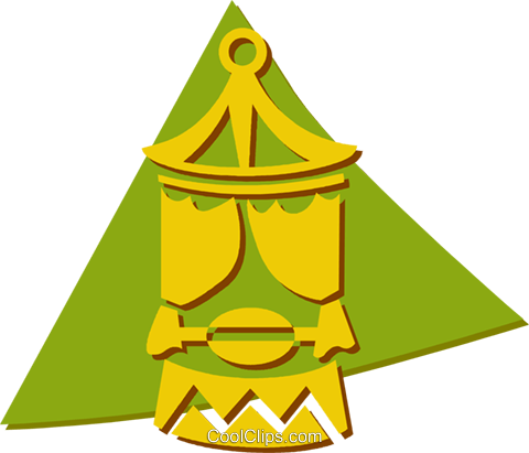 Merry Go Round Royalty Free Vector Clip Art Illustration - Merry Go Round Royalty Free Vector Clip Art Illustration (480x411)