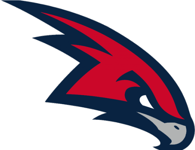 Lying Down Clipart Hawk - Atlanta Hawks 2013 Logo (640x480)