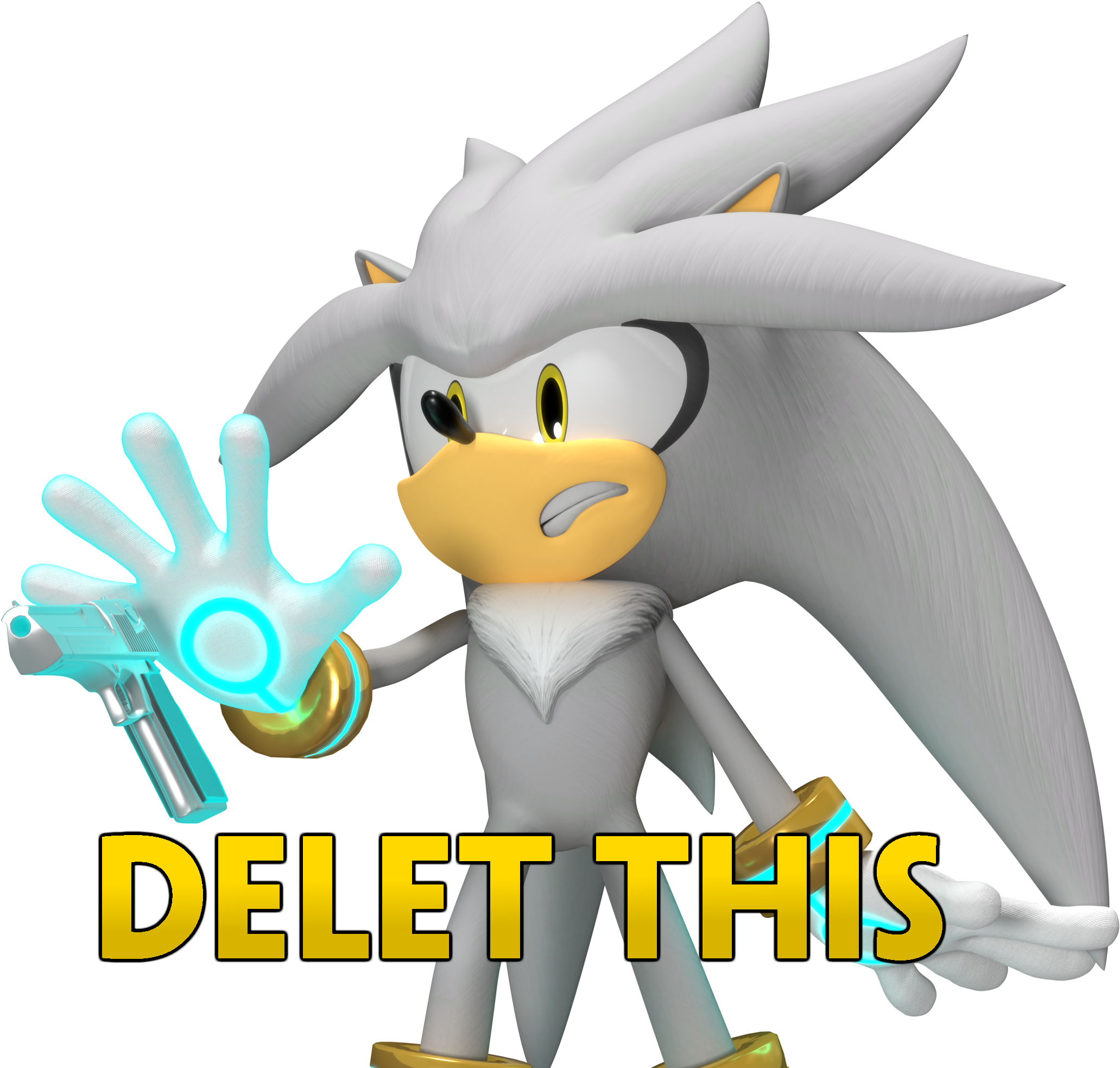 Link - - Sonic 3d Render Cool (2090x1979)