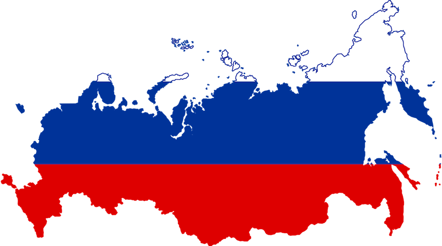 Russia Flag Map (859x480)