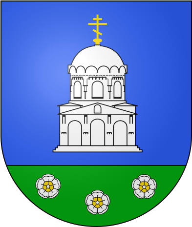 Coats Of Arms Of Petropavlivskij Raion - Petropavlivka Raion (400x472)