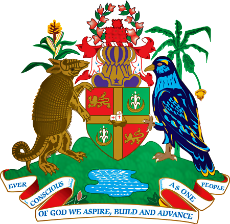 20 Awesome Coats Of Arms - Coat Of Arms Of Grenada (450x438)