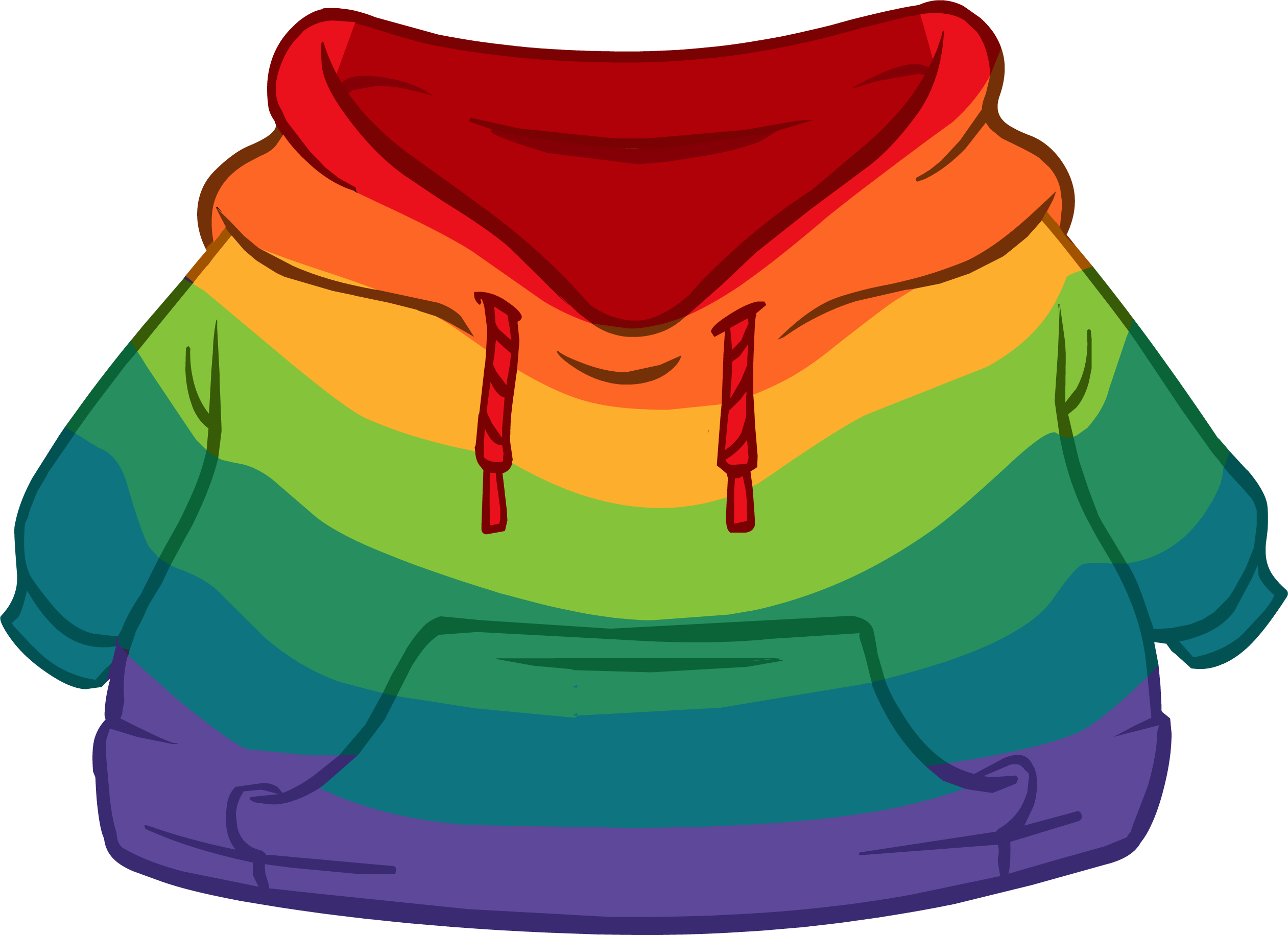 Jacket Clipart Hoodies - Club Penguin Hoodie (2522x1831)