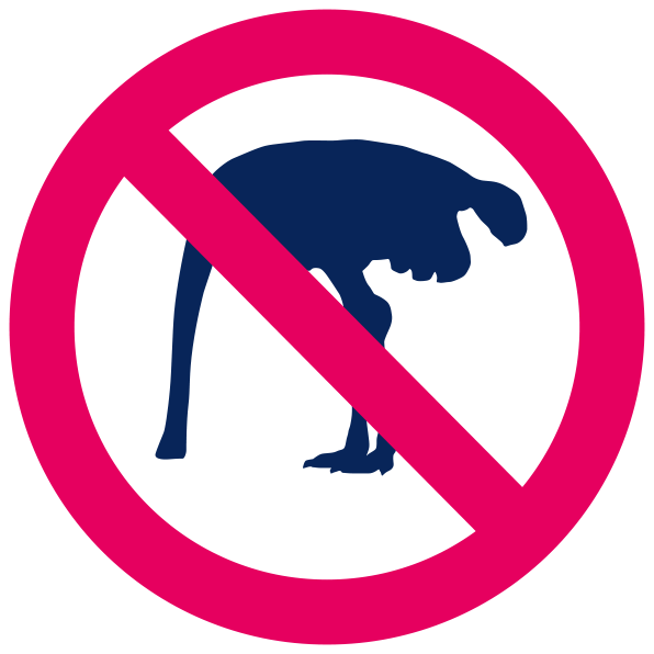 Guidelines For It-failure - Verbodssticker 'aanraken Verboden' Iso 7010 (596x596)