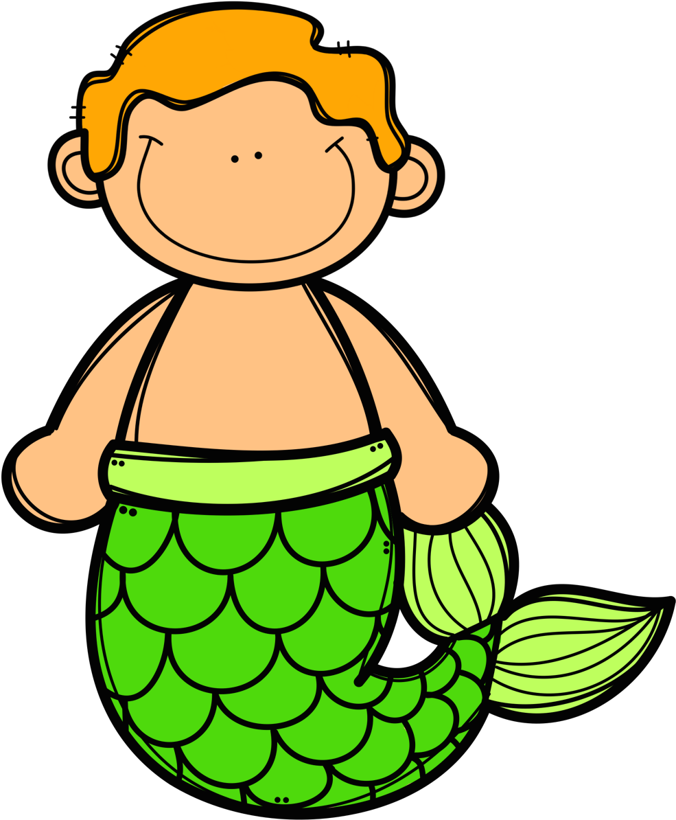 *✿**✿*triton*✿**✿* Mermaids, Clip - Carson Dellosa Turkey Black And White (1084x1341)