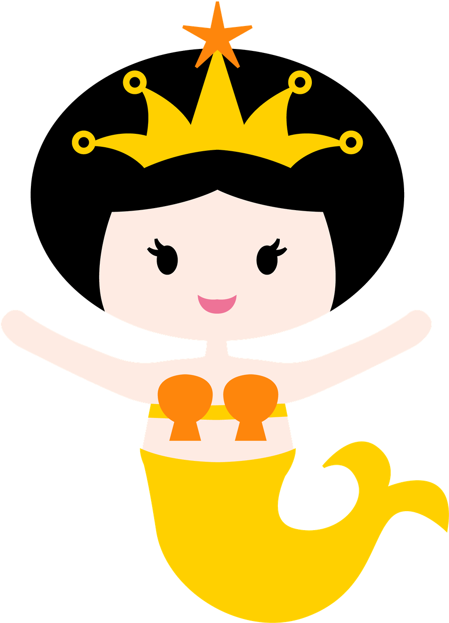 Princesas E Fadas - Mermaid (900x1248)