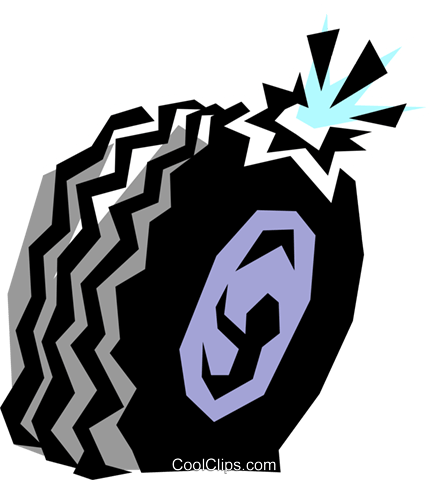 Flat Tire Royalty Free Vector Clip Art Illustration - Flat Tire Royalty Free Vector Clip Art Illustration (447x480)