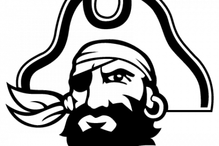 Pirate Png Ecu Pirates Png Transparent Ecu Pirates - East Carolina Pirate Logo (450x300)