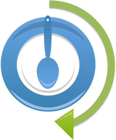 Plate Turn Right Only - Circle (520x526)