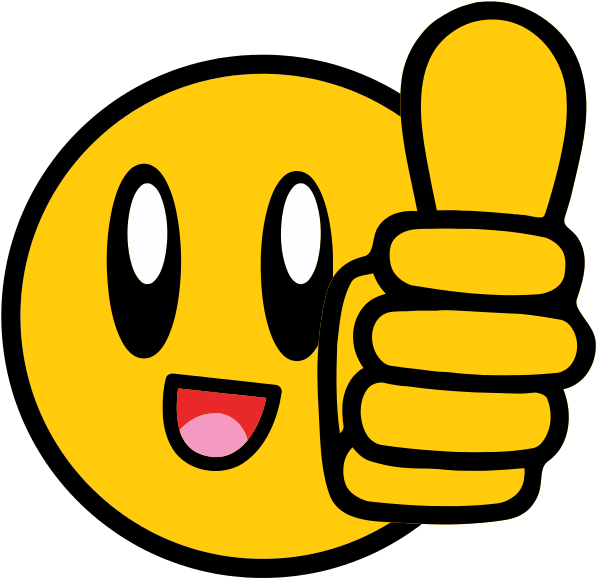 Super Niche Video Template Constitution Clip Art Cleaning - Smiley Thumbs Up Png (615x616)