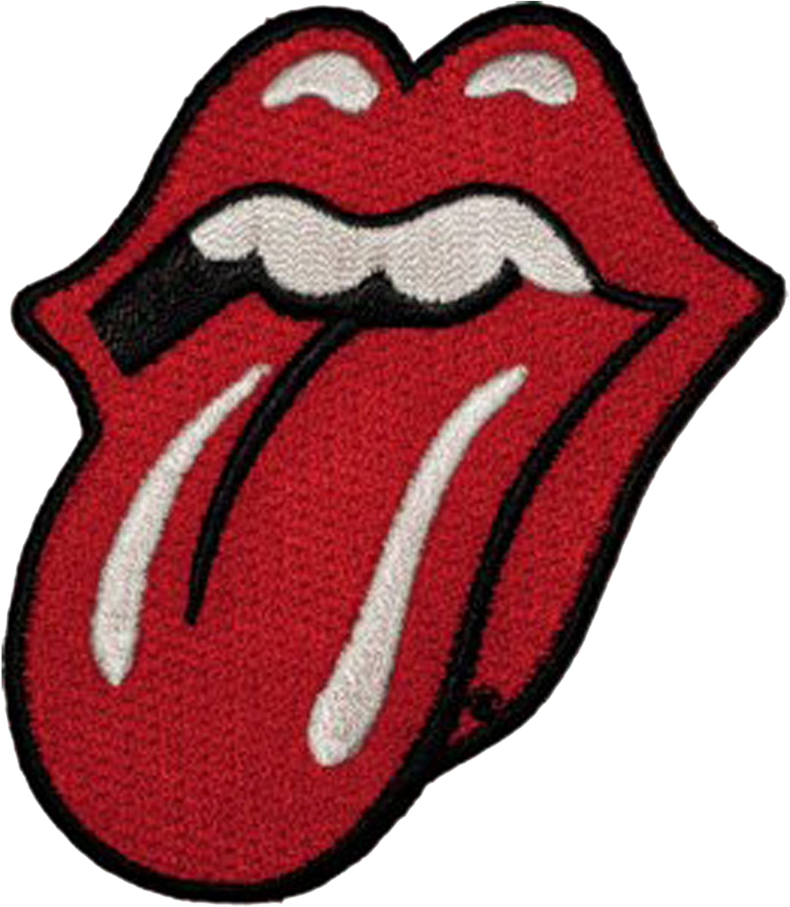 Rolling Stones Rollingstones Patch Lips Mouth Niche - Rolling Stones Tongue (1024x1024)