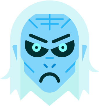 White Walker Sticker Pack Messages Sticker-6 - White Walker Clip Art (408x408)