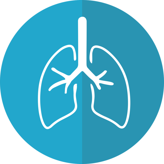 Medicamento Para Fibrosis Pulmonar - Blue Lung Png (696x696)