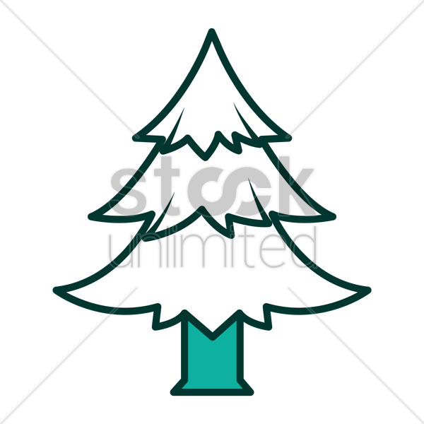 Free Download Leaf Clipart Christmas Tree Line Art - Free Download Leaf Clipart Christmas Tree Line Art (600x600)