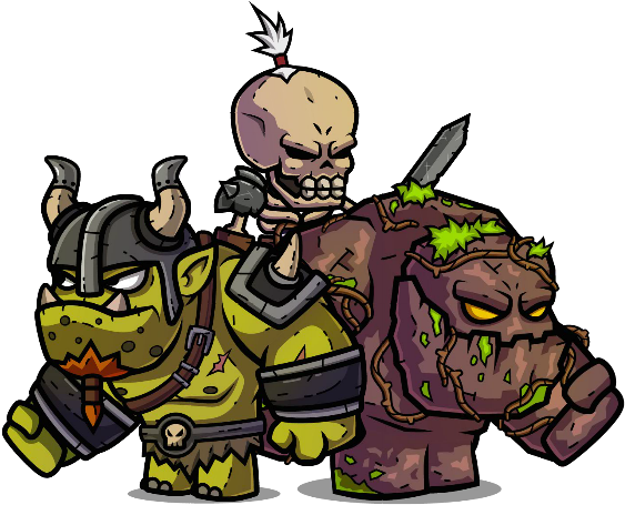 Monster Rpg Character Pack - Monstruos 2d (600x500)