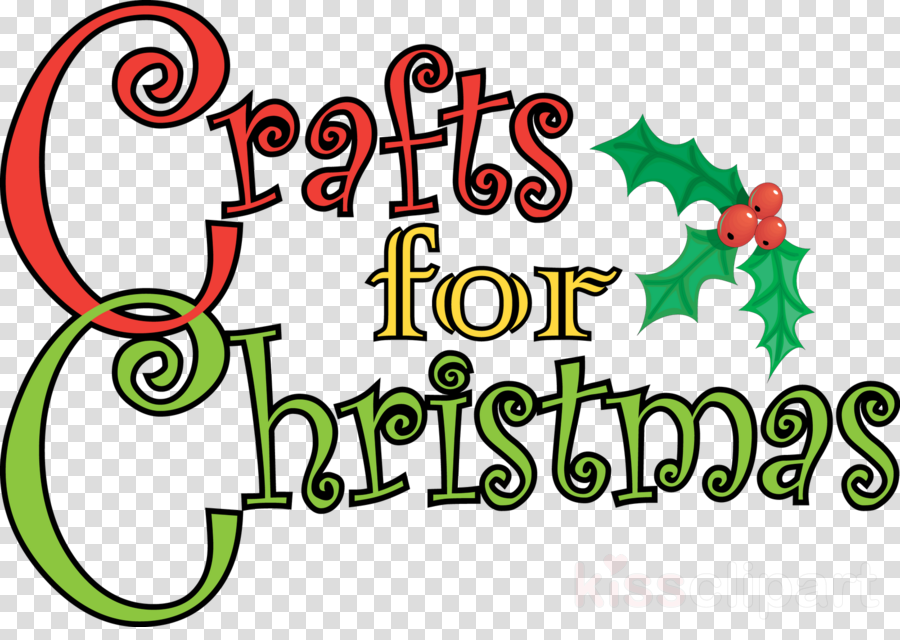 Christmas Craft Clipart Clip Art Christmas Craft Clip - Christmas Arts And Crafts Cartoon (900x640)